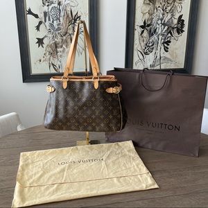 Vintage Louis Vuitton Monogram Batignolles Horizontal, great condition.